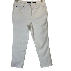 Women's Cream Capris Jeans Size 10